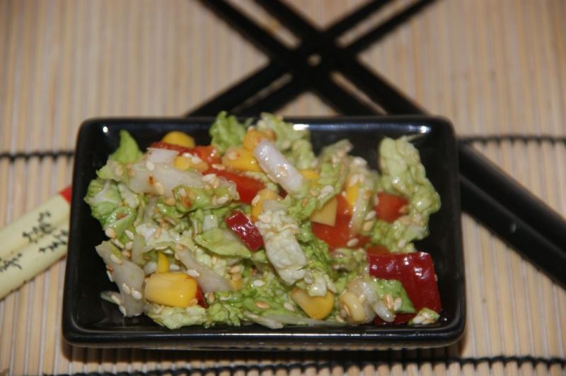 Surówka z kapusty pekińskien- chińskie smaki