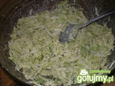 Surówka z kapusty w sosie koperkowym Surówka z kapusty w sosie koperkowym