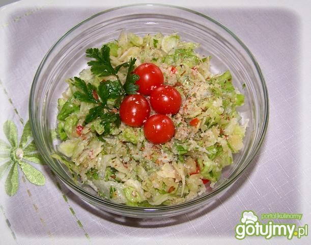 Surówka z kiszoną papryką Surówka z kiszoną papryką