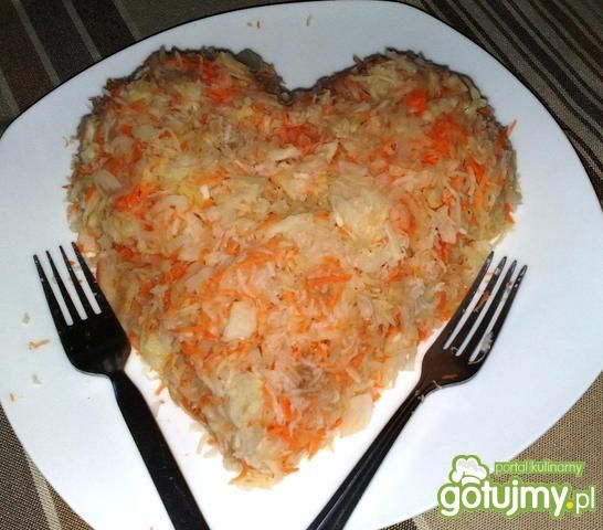 Surówka z kiszonej kapusty wg james62