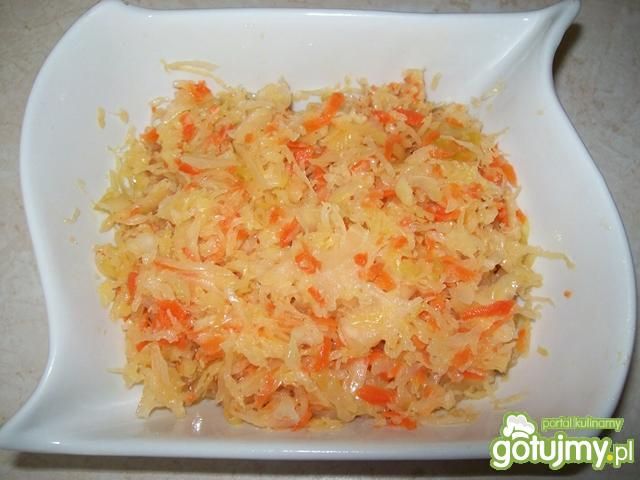 Surówka z kiszonej kapusty wg Madi