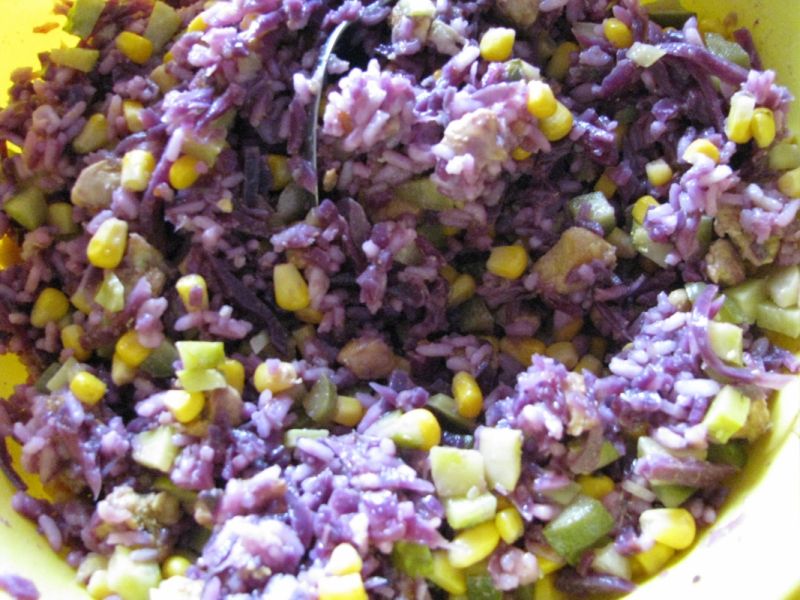 Surówka z kukurydzą