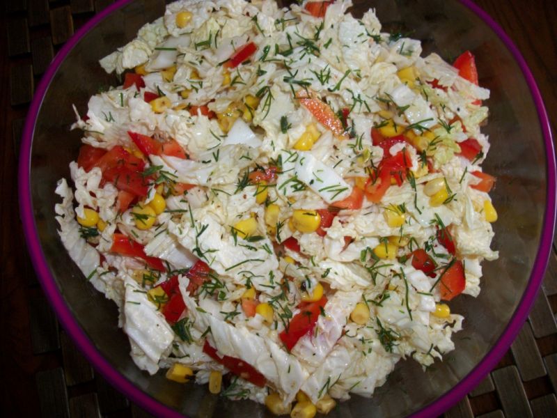 Surówka z kukurydzą wg Zub3ra