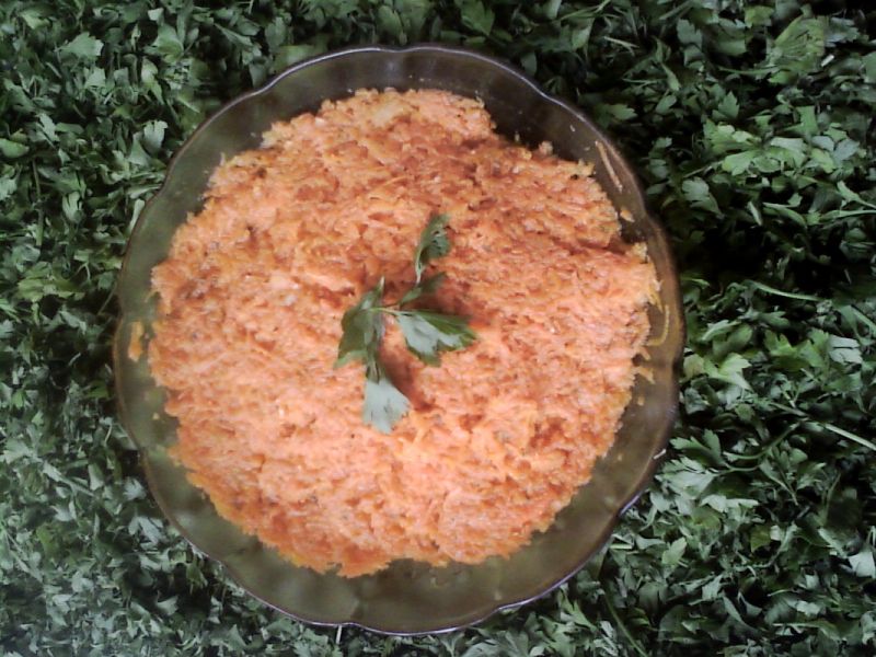 Surówka z marchewki, dyni i jabłka Surówka z marchewki, dyni i jabłka