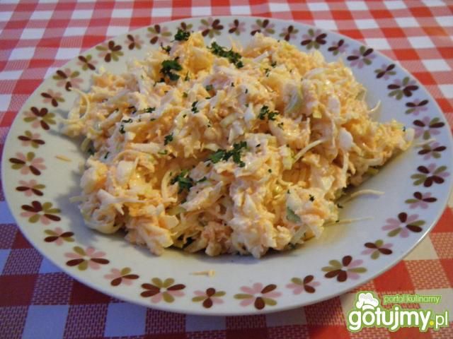 Surówka z marchwi z porami  Surówka z marchwi z porami