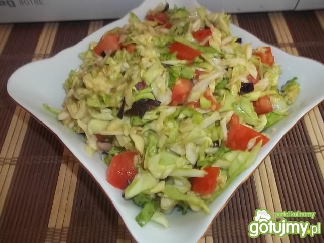 Surówka z młodej kapusty 5 Surówka z młodej kapusty 5