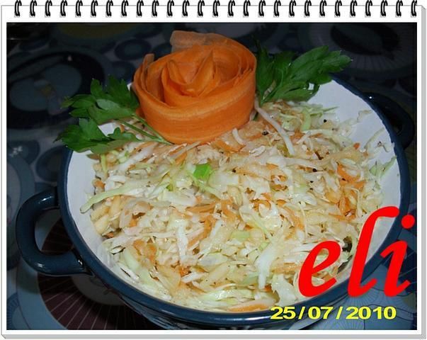 Surówka z młodej kapusty Eli