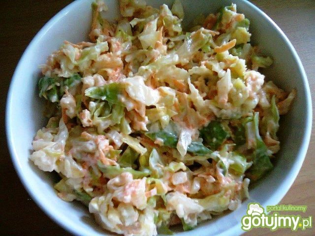 Surówka z młodej kapusty wg aliss