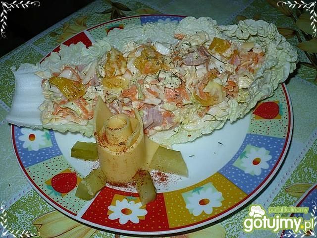 Surówka z nutką pomarańczy Surówka z nutką pomarańczy