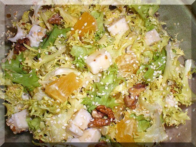 Surówka z orzechami