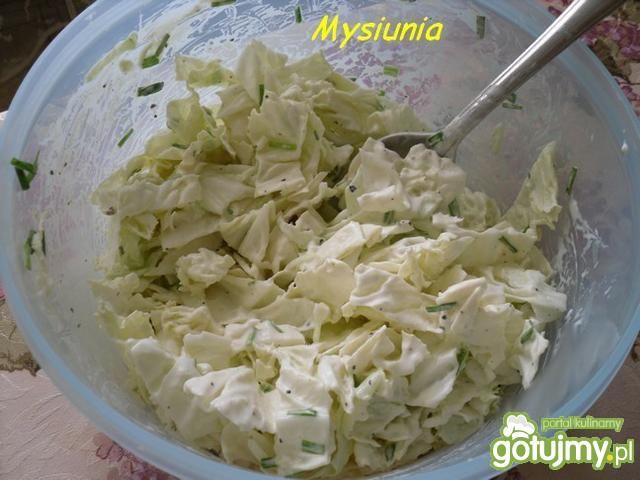 Surówka z pekinki i ogórka 