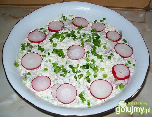 Surówka z pekinki i rzodkiewki Surówka z pekinki i rzodkiewki