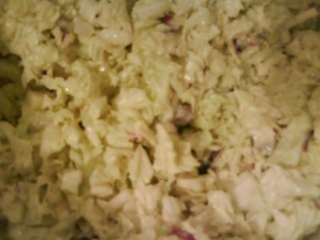 Surówka z pekinki z majonezem