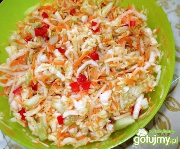 Surówka z pekińską, papryką i nie tylko Surówka z pekińską, papryką i nie tylko