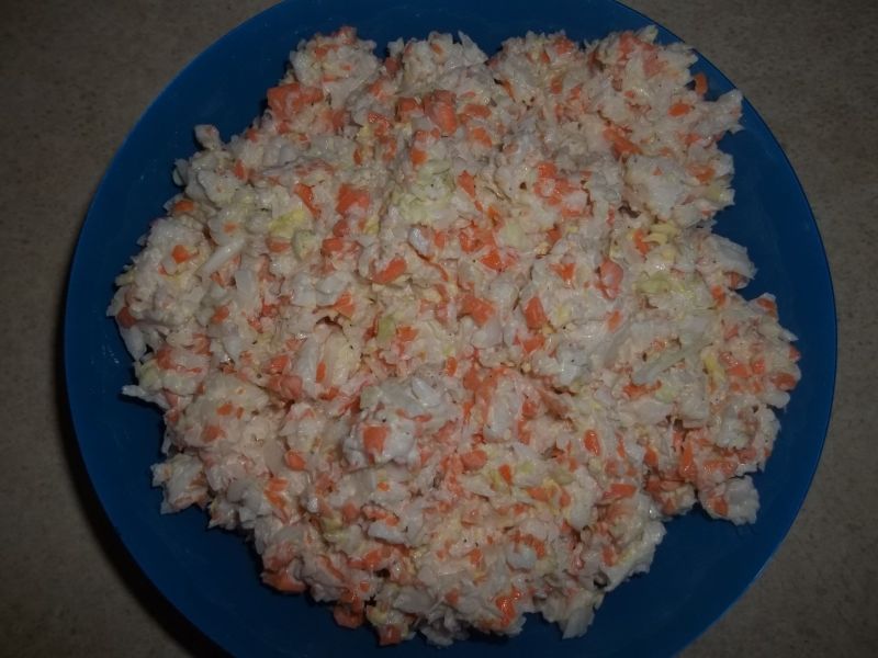 Surówka z pekińskiej i marchewki wg Gosi Surówka z pekińskiej i marchewki wg Gosi