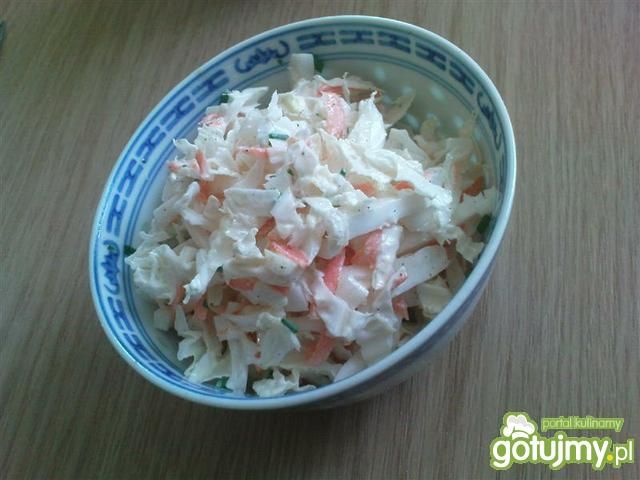 Surówka z pekińskiej ze śmietaną