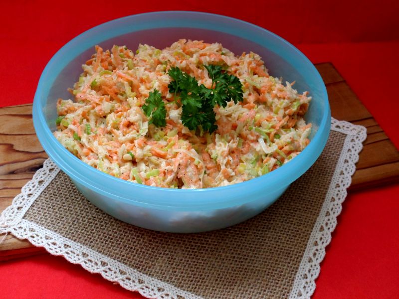 Surówka z pora Surówka z pora