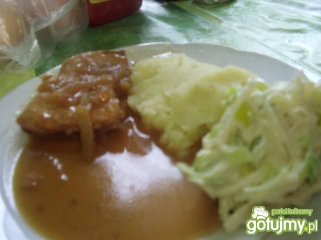 surówka z pora wg Edwarda surówka z pora wg Edwarda