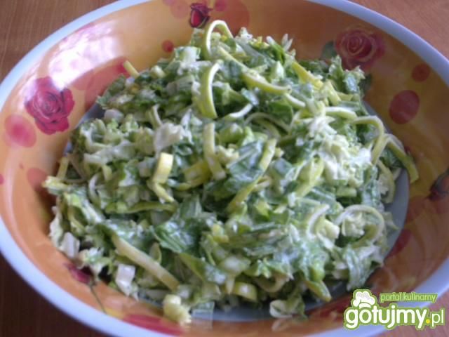 Surówka z porem Surówka z porem