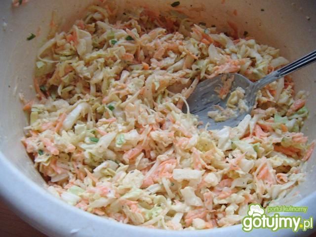 Surówka z porem i bazylią Surówka z porem i bazylią