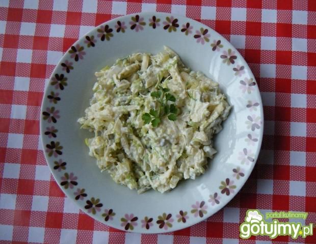 Surówka z porów  Surówka z porów