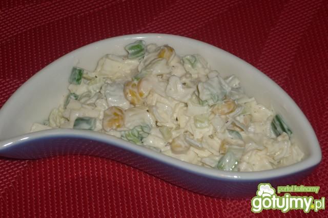 Surówka z potem i kukurydzą Surówka z potem i kukurydzą