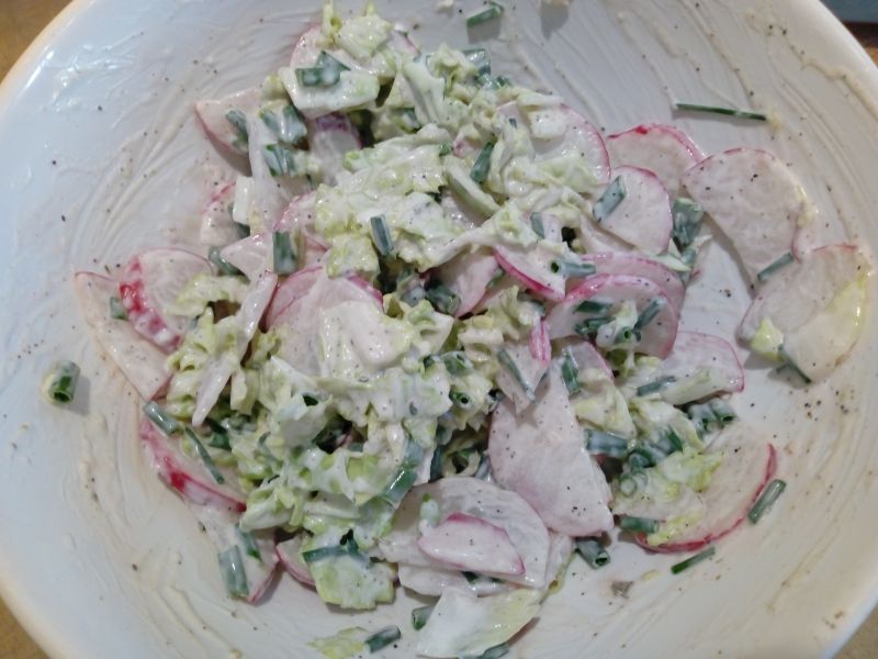 Surówka z rzodkiewką Surówka z rzodkiewką