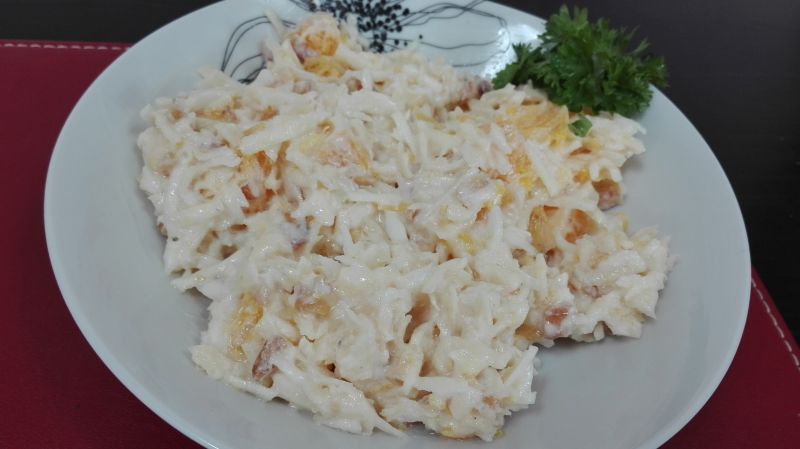 Surówka z selera z pomaranczami Surówka z selera z pomaranczami