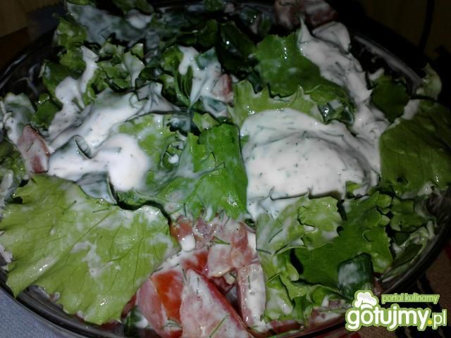 Surówka z sosem jogurtowym Zub3r'a