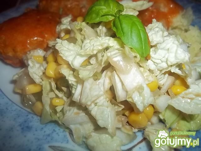 Surówka z winogronami