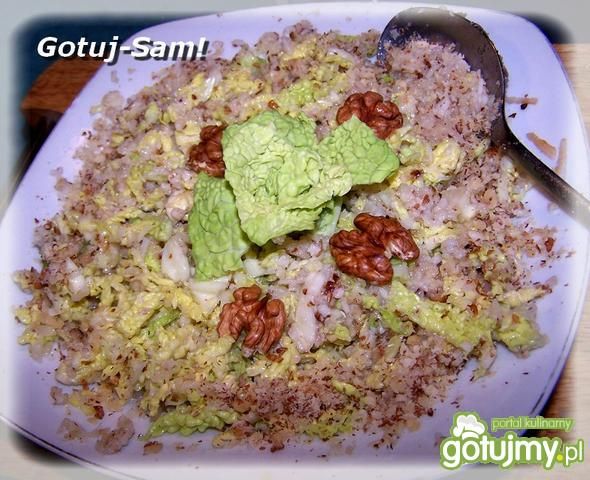 Surówka z włoskiej kapusty 6