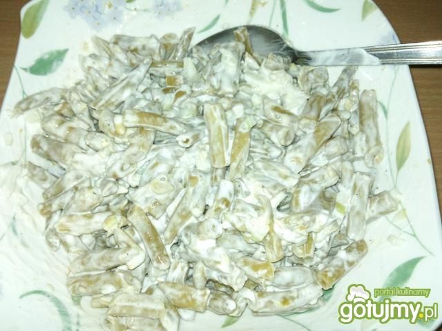 Surówka z zielonej fasolki