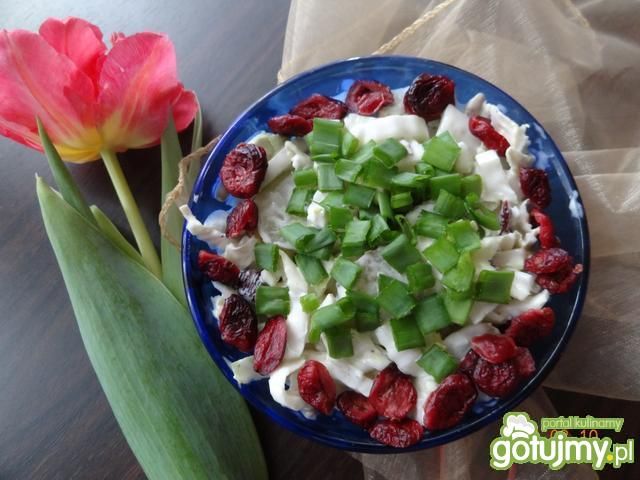 Surówka z żurawiną