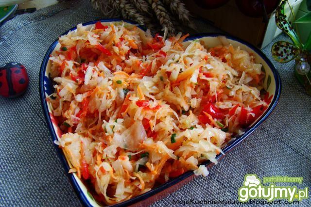 Surówka zimowe witaminki Surówka zimowe witaminki