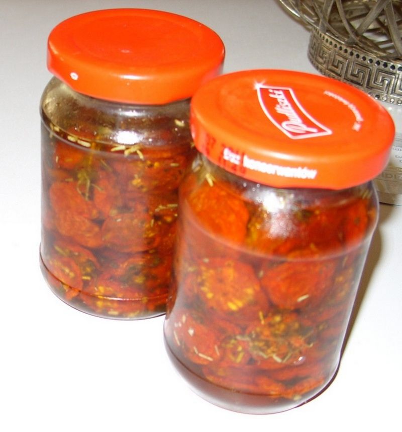 Suszone pomidory w oliwie Suszone pomidory w oliwie