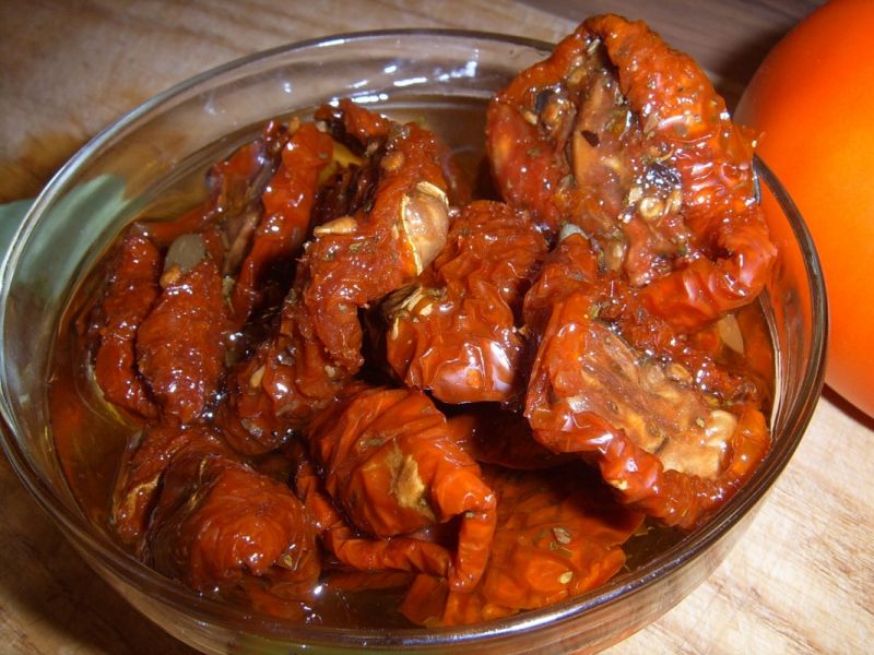 Suszone pomidory w oliwie