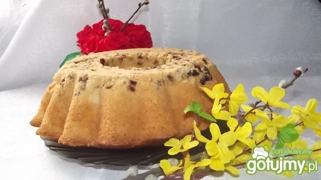 Świąteczna baba piaskowa z likierem