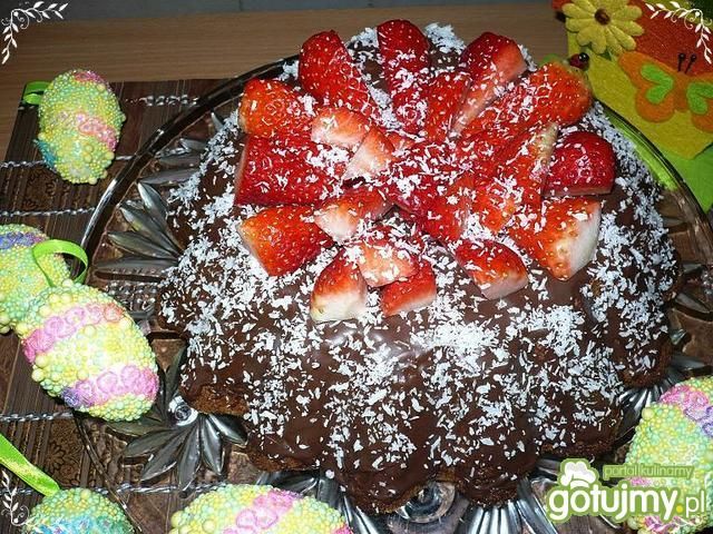 Świąteczna babka z wiśniami Świąteczna babka z wiśniami