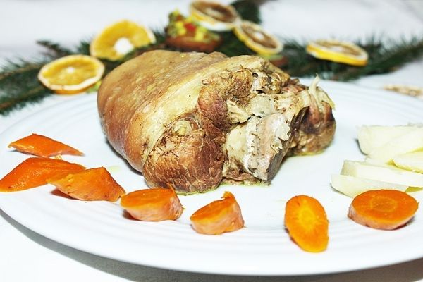 Świąteczna golonka z piwem  Świąteczna golonka z piwem