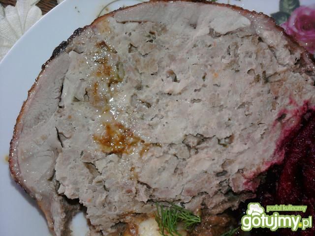 Świąteczna kaczka nadziewana