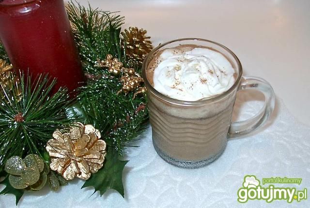 Świąteczna kawa miętowa