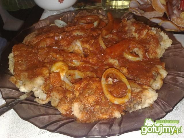 Świateczna ryba po grecku