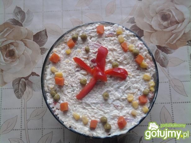 świąteczna sałatka.