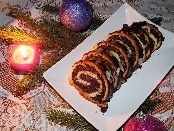 Świąteczna strucla z makiem