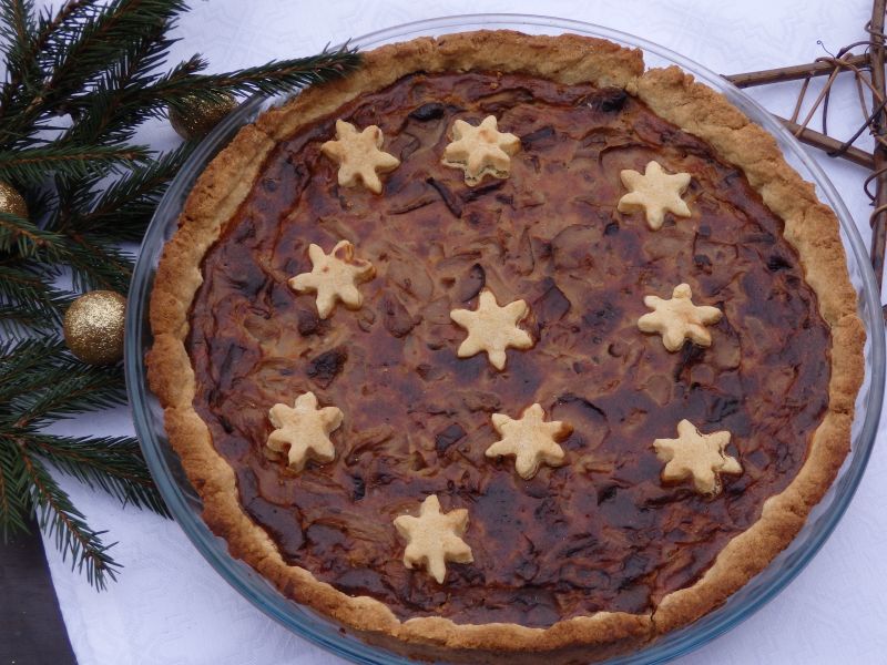 Świąteczna tarta z grzybami  Świąteczna tarta z grzybami