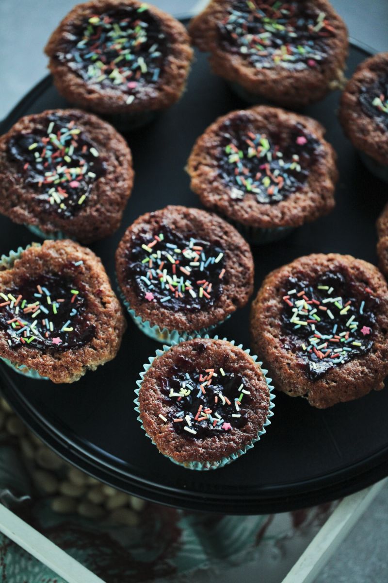 Świateczne babeczki kolorowe Świateczne babeczki kolorowe