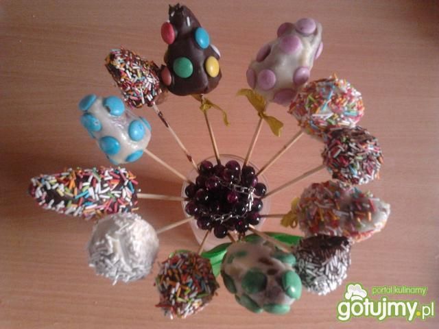 Świąteczne cake pops Świąteczne cake pops