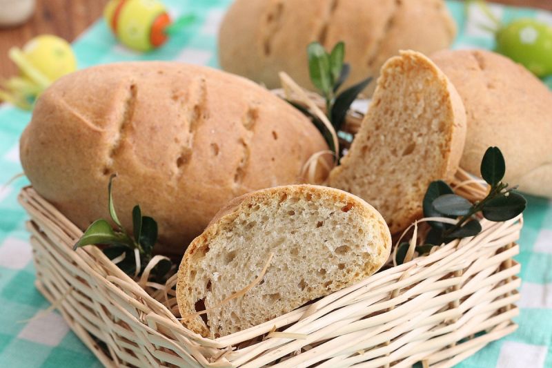 Świąteczne chlebki do koszyczka 