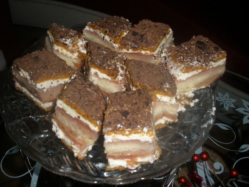 Świąteczne ciasto tęczowa