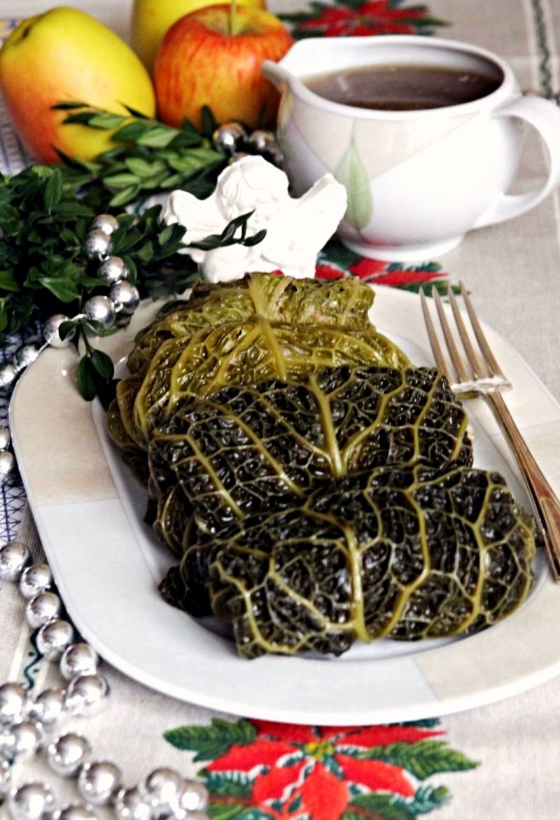 Świąteczne gołabki mięsno-grzybowe  Świąteczne gołabki mięsno-grzybowe